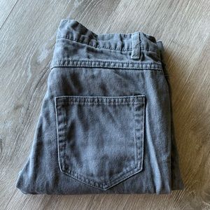 charcoal H&M jeans